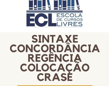 Sintaxe de Concordância, Regência, Crase e Colocação Pronominal